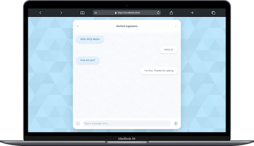 Rush Message app
